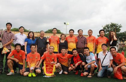 Bảo An | Hoạt Động | Tổ chức giải bóng đá Cúp Tứ Hùng